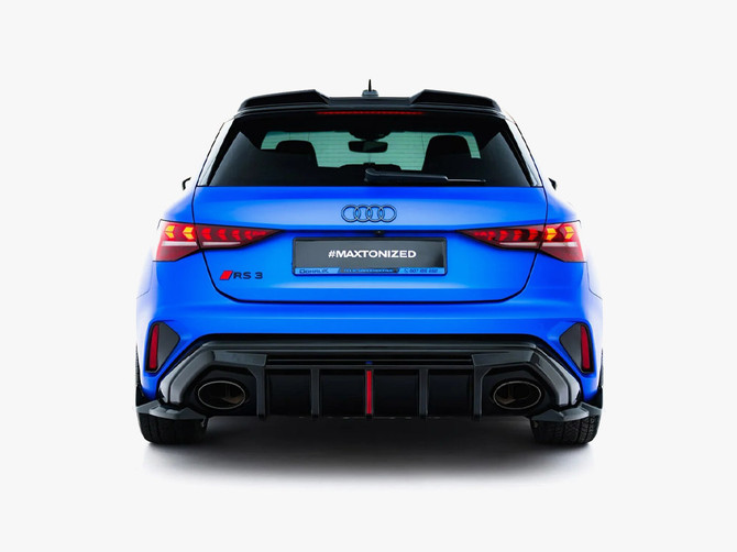 Maxton Design Rear Side Splitters V.2 Audi RS3 Sportback 8Y Facelift
