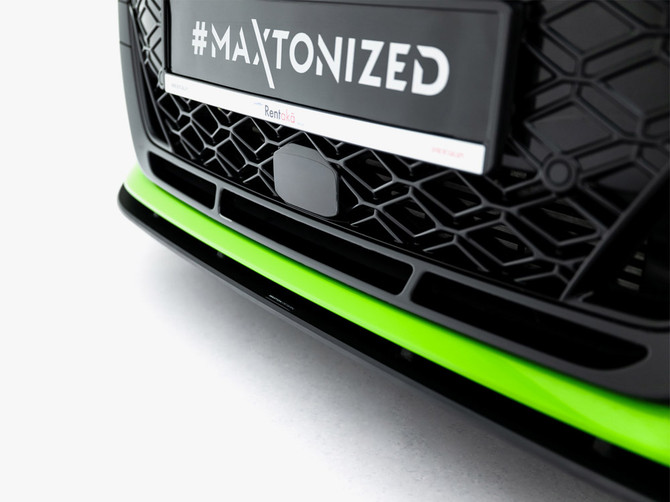 Maxton Design Street PRO Front Splitter + Flaps Audi RS3 Sportback 8Y Facelift