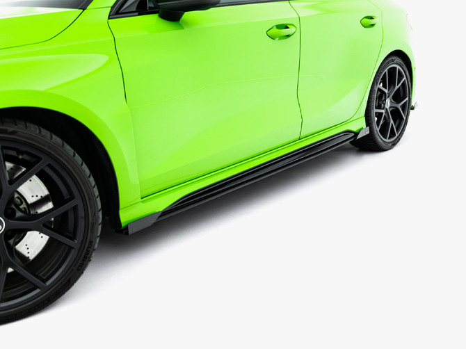 Maxton Design Street PRO Side Skirt Diffusers + Flaps Audi RS3 Sportback 8Y Facelift