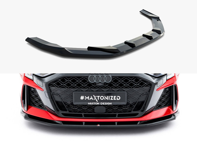 Maxton Design Front Splitter V.1 Audi RS3 Sedan 8Y Facelift