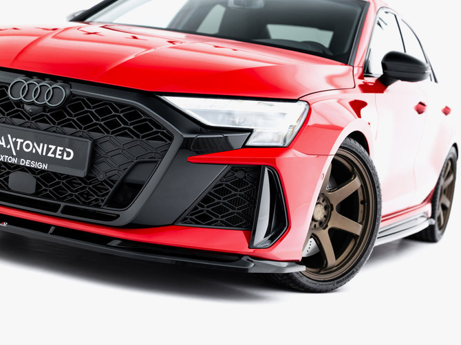 Maxton Design Front Splitter V.1 Audi RS3 Sedan 8Y Facelift