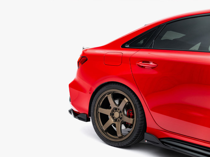 Maxton Design Rear Splitter (Vertical Bars) V.2 Audi RS3 Sedan 8Y Facelift