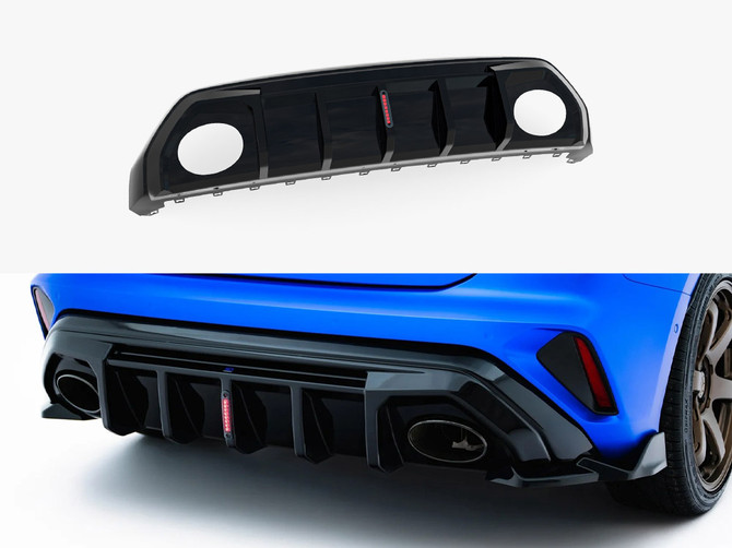 Maxton Design Rear Valance Audi RS3 8Y Sportback 8Y Facelift (Version with LED light)