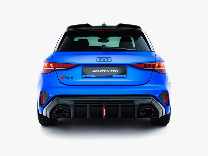 Maxton Design Rear Valance Audi RS3 8Y Sportback 8Y Facelift (Version with LED light)