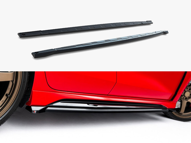 Maxton Design Side Skirts Diffusers V.1 Audi RS3 Sedan 8Y / 8Y Facelift