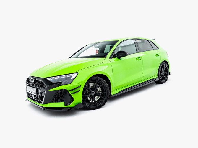 Maxton Design Side Skirt Diffusers V.2 Audi RS3 Sportback 8Y / 8Y Facelift