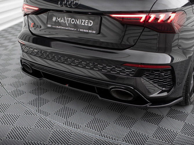 Maxton Design Central Rear Splitter Audi RS3 Sportback 8Y
