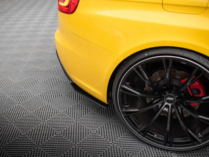 Maxton Design Street Pro Rear Side Splitters Audi RS4 B8