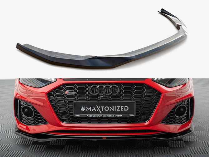 Maxton Design Front Splitter V.1 Audi RS4 B9 Facelift