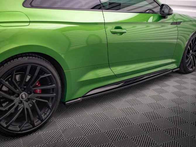 Maxton Design Side Skirts Diffusers Audi RS5 Coupe F5 Facelift