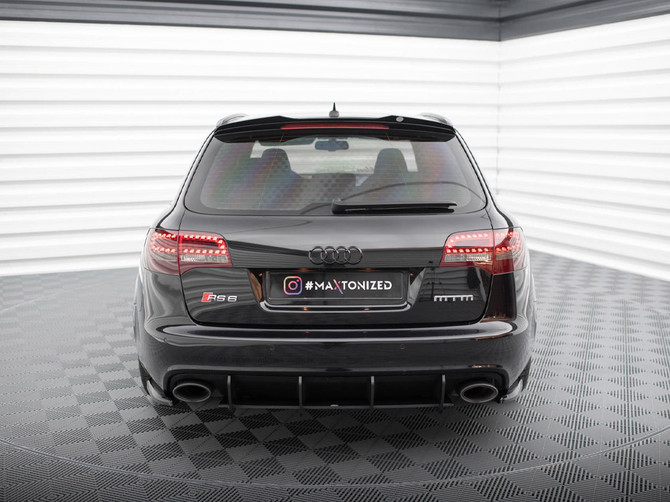 Maxton Design Rear Side Splitters Audi RS6 Avant C6