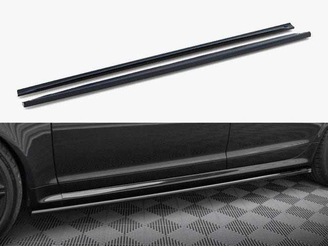 Maxton Design Side Skirts Diffusers V.2 Audi RS6 Avant C6