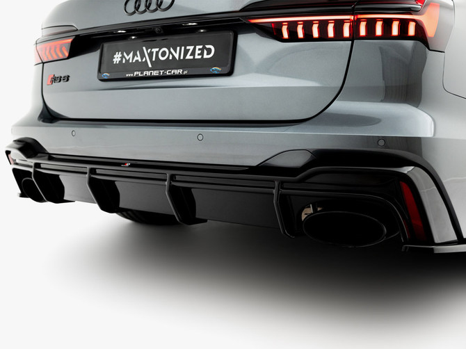 Maxton Design Rear Valance Audi RS6 C8 / C8 Facelift (Version with towbar)