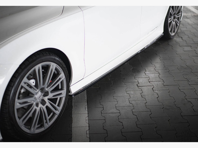 Maxton Design Side Skirts Diffusers V.2 Audi RS7 C7