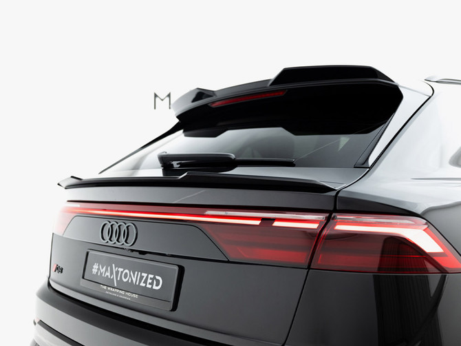 Maxton Design Lower Spoiler CAP Audi RSQ8 MK1