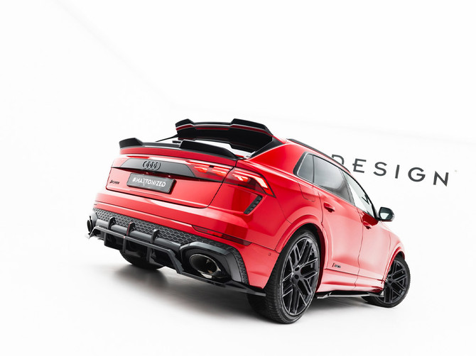 Maxton Design Upper Spoiler CAP 3D Audi RSQ8 Mk1 Facelift