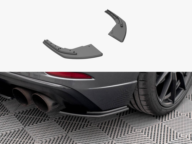 Maxton Design Street PRO Rear Side Splitters Audi S3 Sportback 8V Facelift