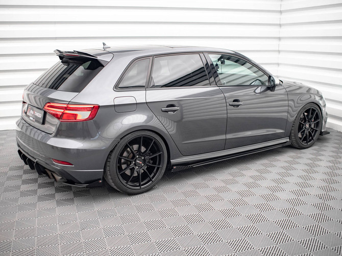 Maxton Design Side Flaps Audi S3 / A3 S-Line Sportback 8V Facelift