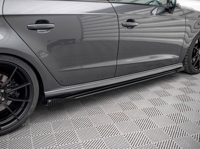 Maxton Design Side Flaps Audi S3 / A3 S-Line Sportback 8V Facelift