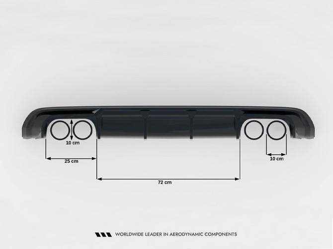 Maxton Design Rear Valance Audi S3 Sportback 8V