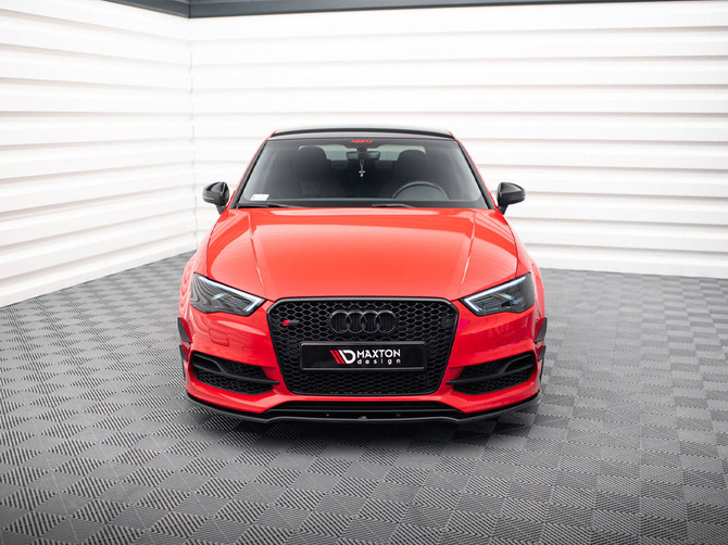 Maxton Design Front Bumper Wings (Canards) Audi S3 / A3 S-Line 8V Sedan / Cabrio