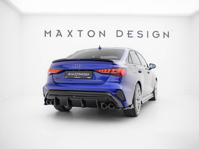 Maxton Design Rear Side Splitters V.4 Audi S3 Sedan 8Y Facelift