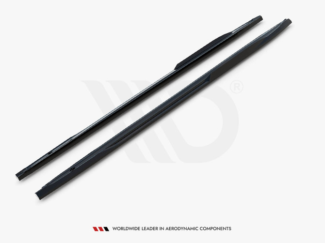 Maxton Design Side Skirts Diffusers V.2 Audi A3 S-Line Sedan / S3 Sedan 8Y Facelift