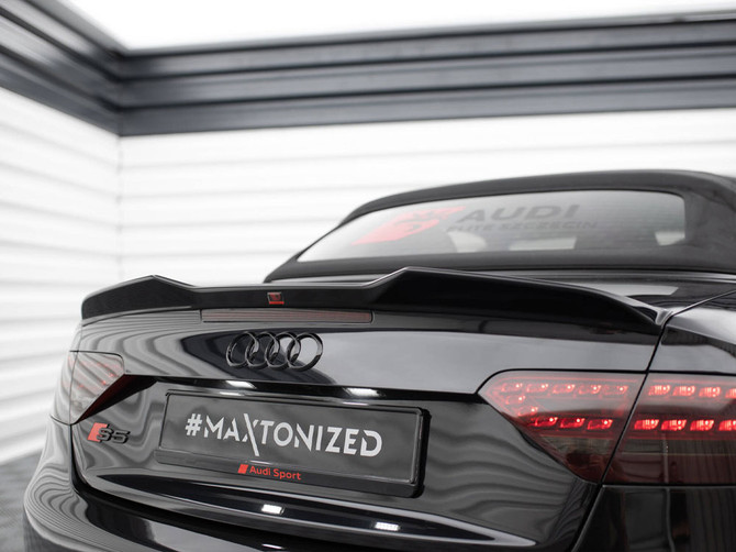 Maxton Design Spoiler CAP 3D Audi S5 / A5 S-Line Cabrio 8T