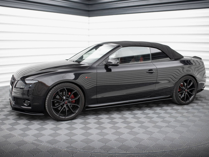 Maxton Design Street PRO Side Skirts Diffusers Audi A5 / A5 S-Line / S5 Coupe / Cabrio 8T / 8T Facelift