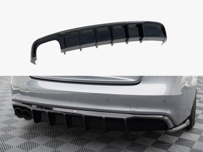 Maxton Design Rear Valance Audi S5 / A5 S-Line 8T Facelift (Single side dual exhaust version)