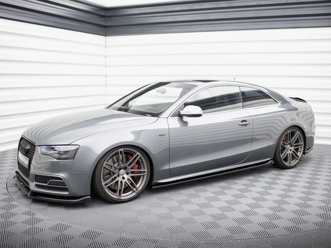 Maxton Design Side Skirt Diffusers V.2 Audi S5 / A5 S-Line Coupe 8T / 8T Facelift