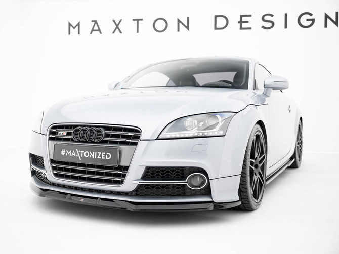 Maxton Design Front Splitter V.2 Audi TT S / TT S-Line 8J Facelift