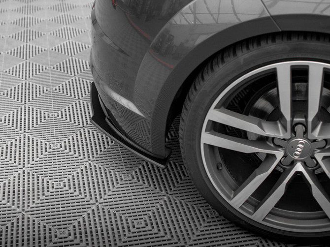 Maxton Design Street Pro Rear Side Splitters Audi TT S-Line 8S