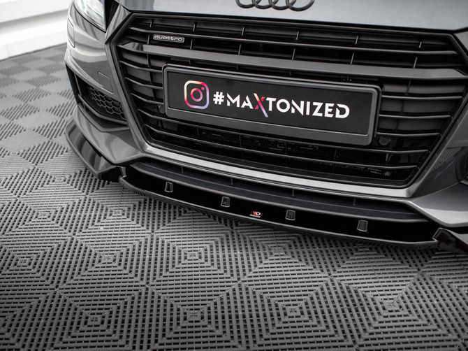 Maxton Design Front Splitter V.2 Audi TT S / S-Line 8S