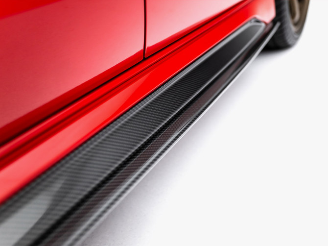 Maxton Design Set of Prepreg Carbon Fiber Side Skirts Audi RS3 Sedan 8Y Facelift