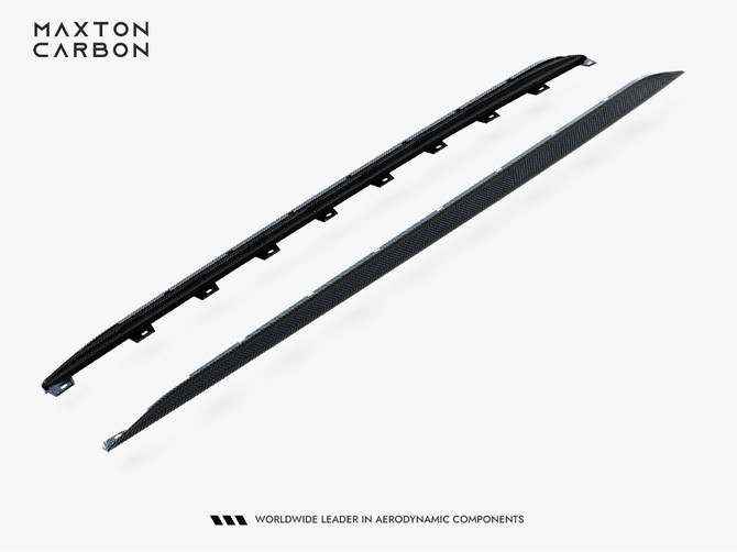 Maxton Design Prepreg Carbon Fiber Side Skirts V.2 Audi RS3 Sedan / Sportback 8Y / 8Y Facelift