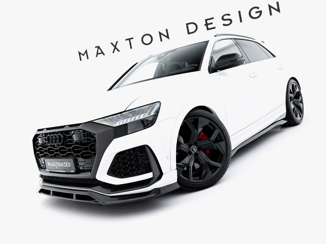 Maxton Design Carbon Fiber Front Splitter Audi RSQ8 Mk1