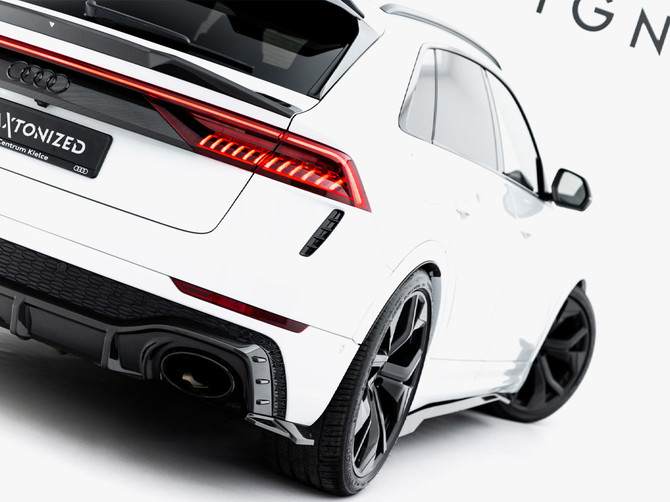 Maxton Design Carbon Fiber Rear Side Splitters Audi RSQ8 Mk1