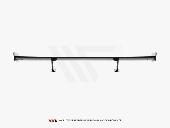 Maxton Design Carbon Spoiler With Internal Brackets Uprights Audi A3 / A3 S-Line / S3 / RS3 Sedan 8V / 8V Facelift