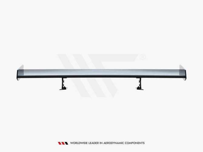 Maxton Design Carbon Spoiler With Internal Brackets Uprights Audi A3 / A3 S-Line / S3 / RS3 Sedan 8V / 8V Facelift