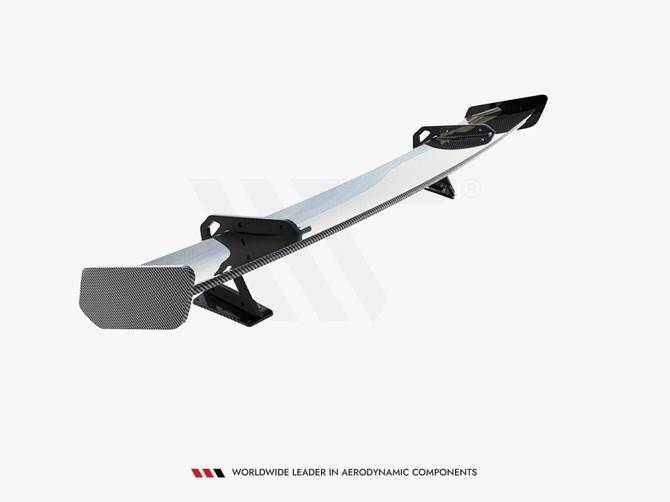 Maxton Design Carbon Spoiler With Upper Swan Mounting Audi A5 / A5 S-Line / S5 / RS5 Coupe F5 / F5 Facelift