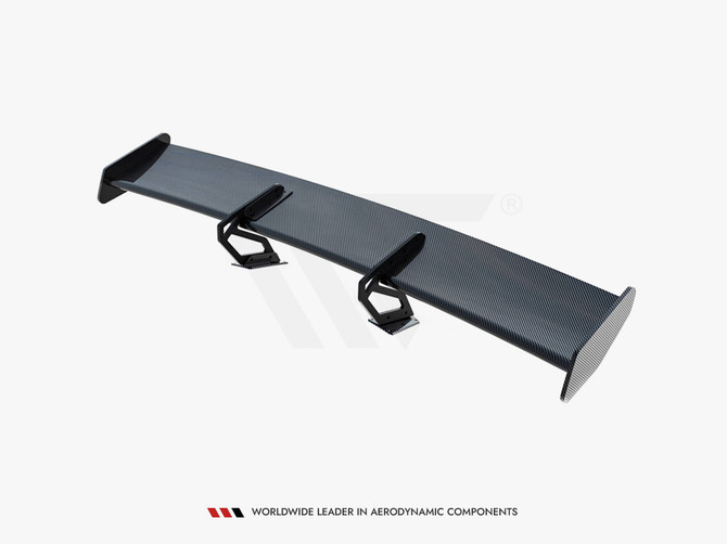 Maxton Design Carbon Spoiler With Upper Swan Mounting V.2 Porsche 718 Cayman GTS 982c