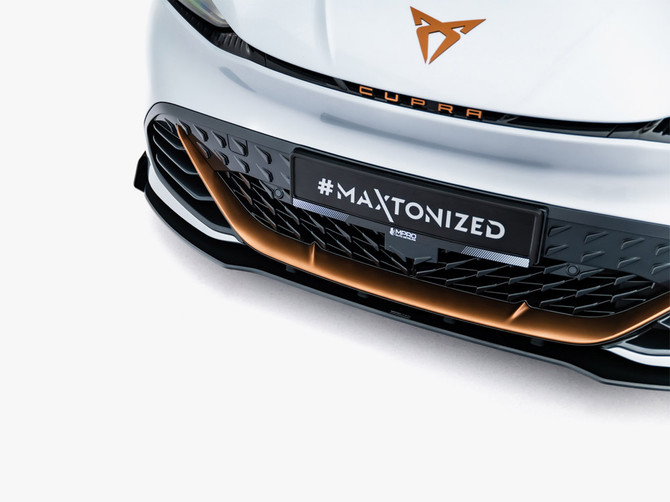 Maxton Design Street PRO Front Splitter + Flaps Cupra Born Mk1