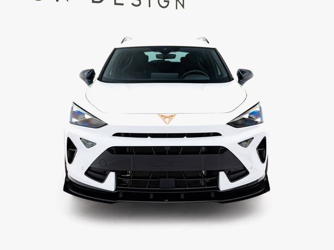 Maxton Design Street PRO Front Splitter V.1 + Flaps Cupra Formentor Mk1 Facelift