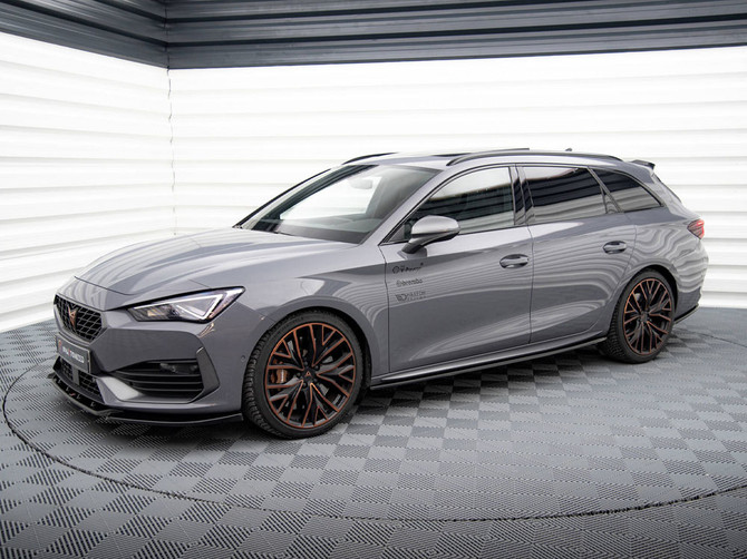 Maxton Design Side Skirts Diffusers Cupra Leon Aero Mk1