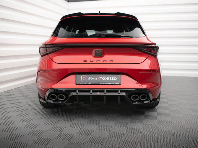 Maxton Design Rear Side Splitters V.2 Cupra Leon Hatchback Mk1