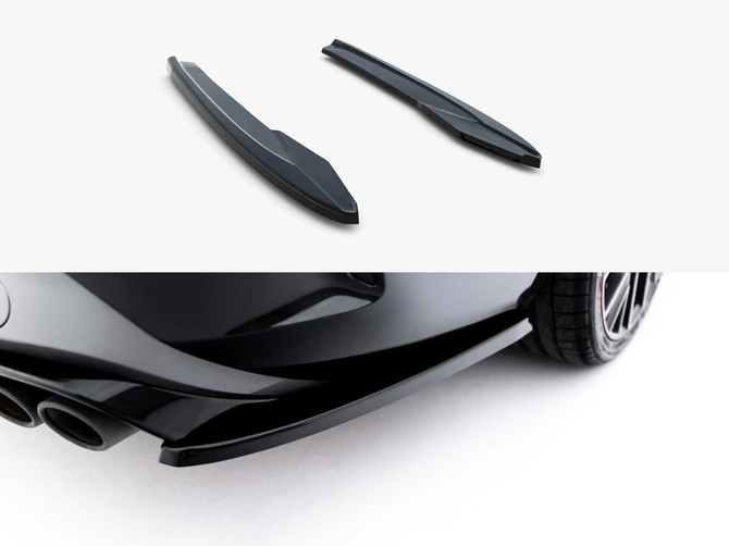 Maxton Design Rear Side Splitters V.2 Cupra Leon ST Mk1 Facelift
