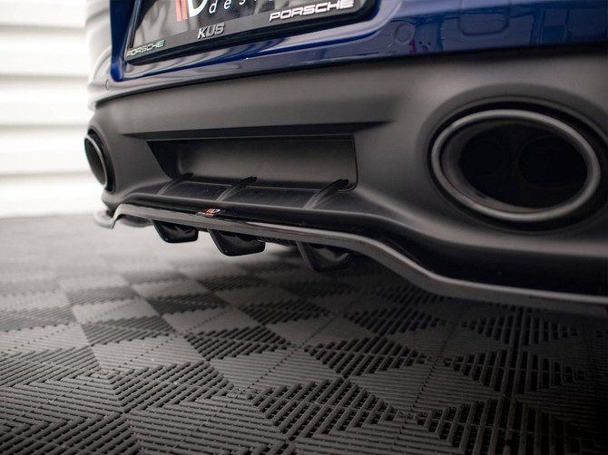 Maxton Design Rear Splitter (Vertical Bars) V.1 Porsche 911 Carrera Aero / Carrera GTS 992