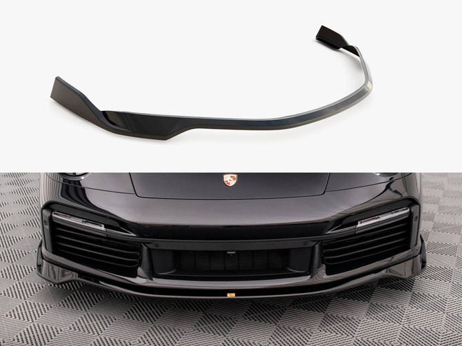 Maxton Design Front Splitter Porsche 911 Turbo S 992