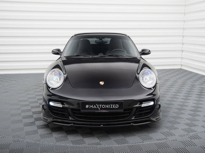Maxton Design Front Splitter Porsche 911 Turbo 997